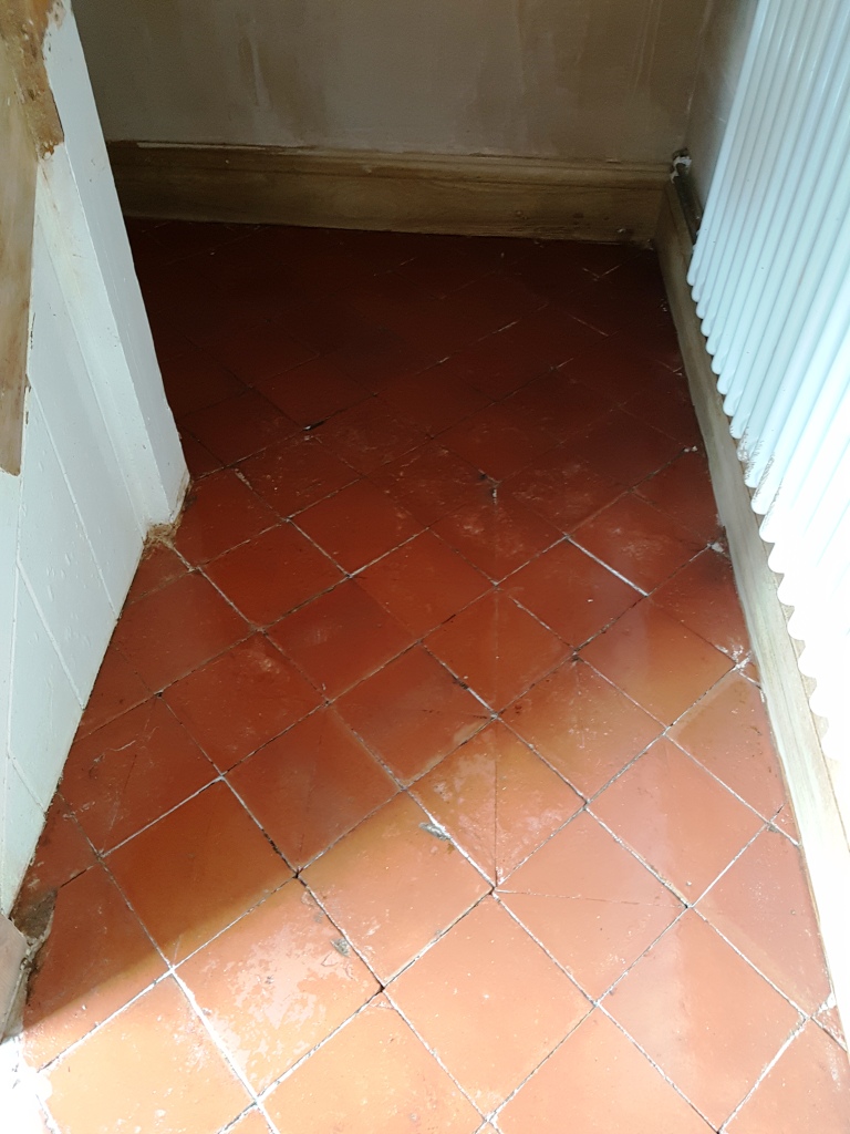 Quarry Tiles in Hale After Cleaning