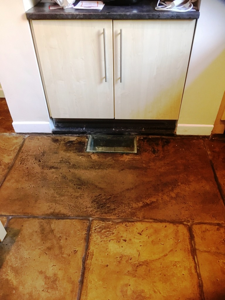 Old Flagstone Floor After Sealing Broadbottom