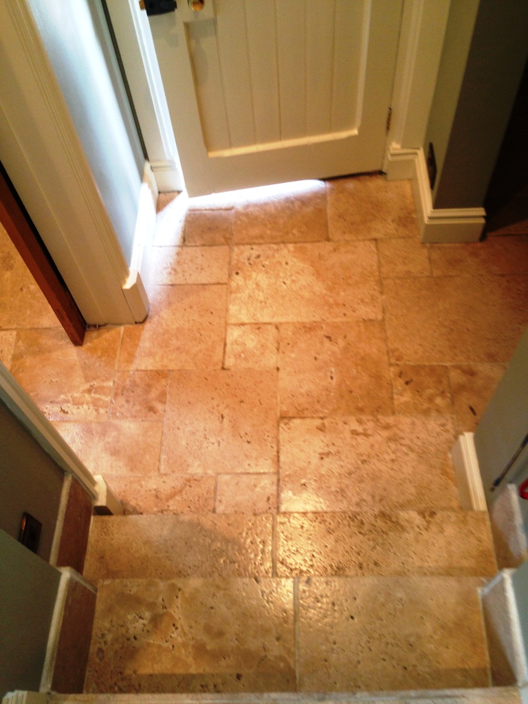 Travertine Floor West Disbury After