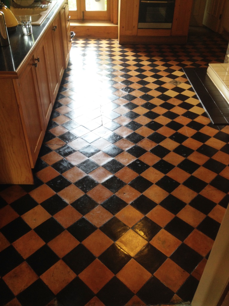 Terracotta floor cleaning Didsbury after