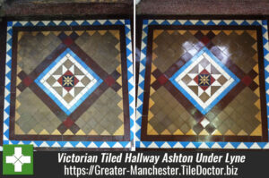 Victorian Tiled Hallway Renovated in Ashton Under Lyne