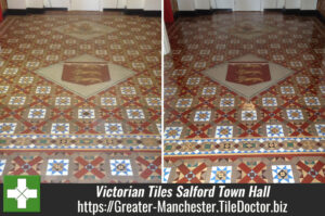 Restoring Victorian Tiles at the Salford Town Hall